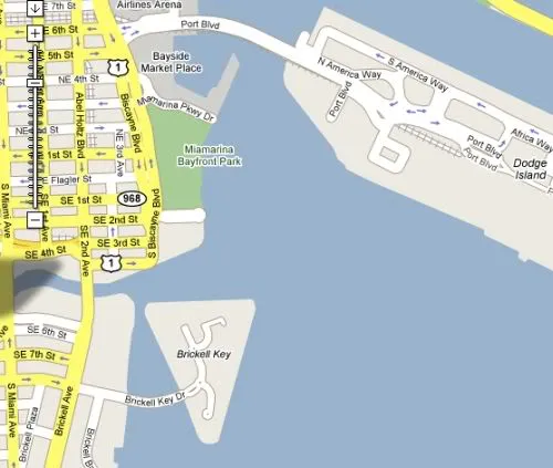 Miami Condo Index – Brickell Key – September 2007 Image