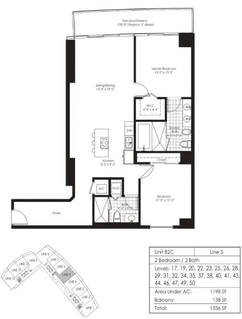 Best Priced 2 Bedroom at Marina Blue – $390,000 – Video Image