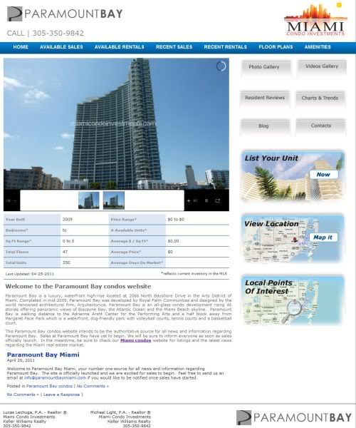 Paramount Bay Condos Image