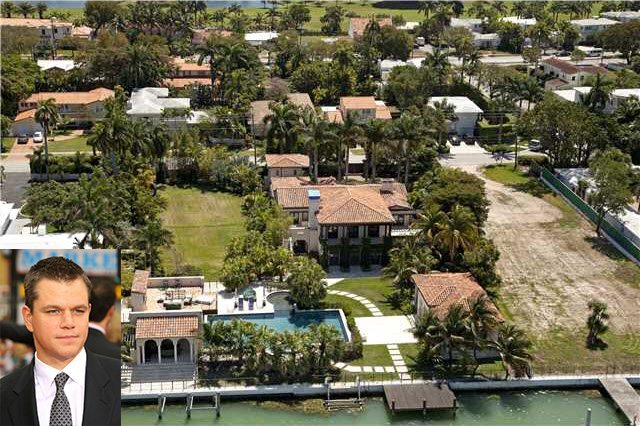 Matt Damon’s Miami Beach Estate Now Under Contract Image