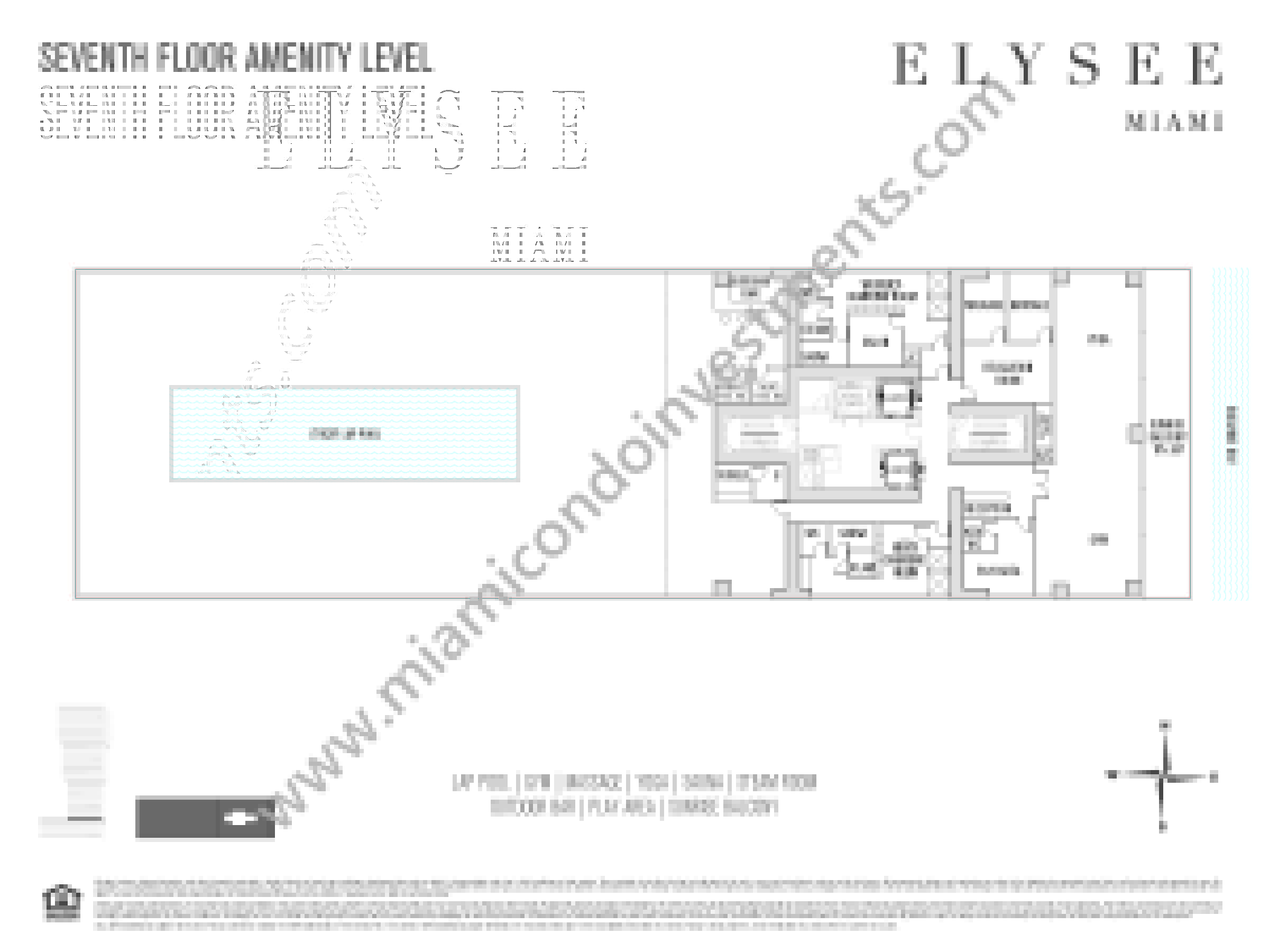 Elysee 7th floor amenities