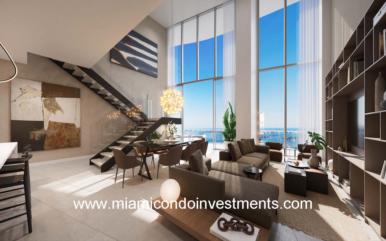 Casa Bella 2 Story Living Room