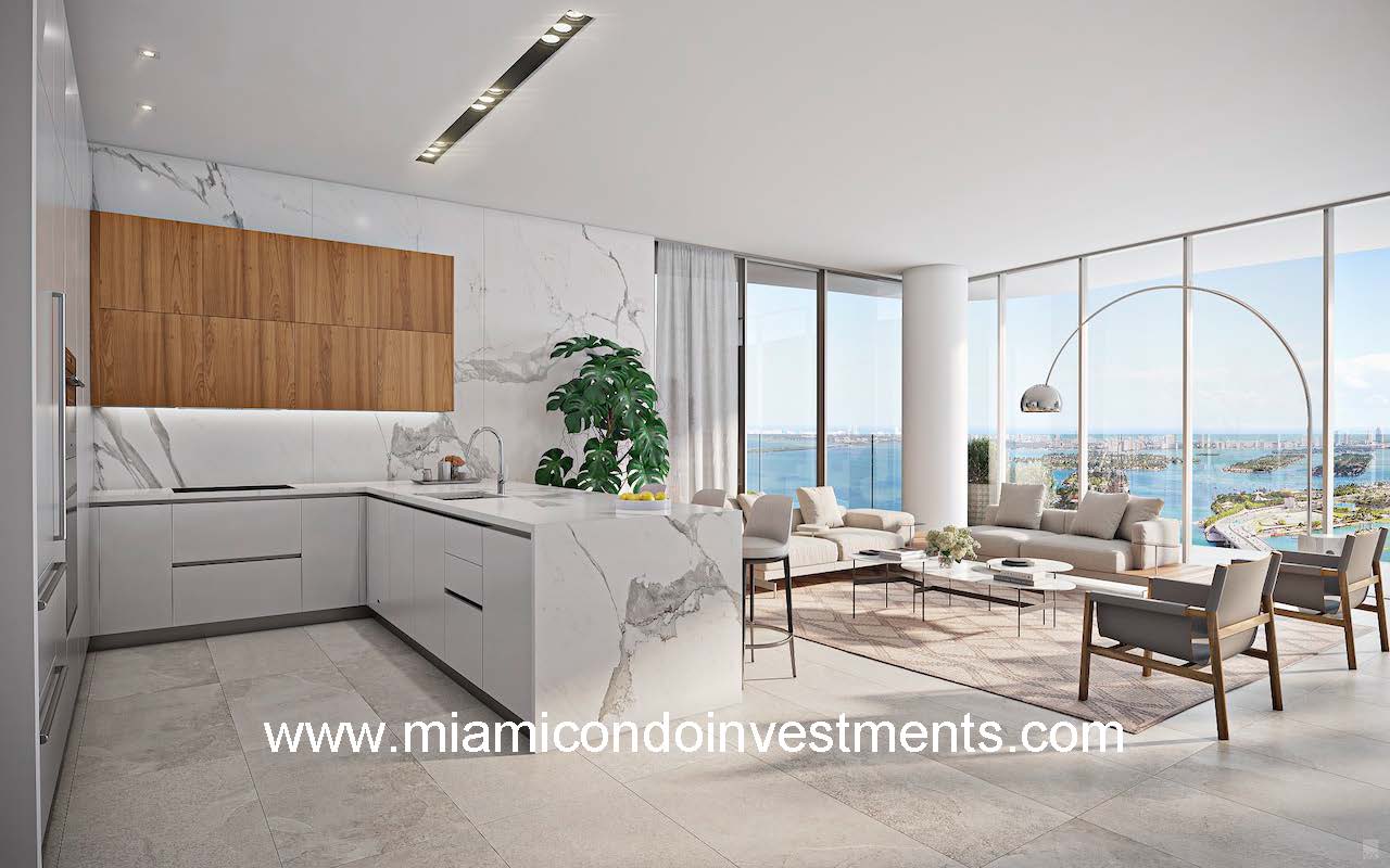 Casa Bella Kitchen and Living Room