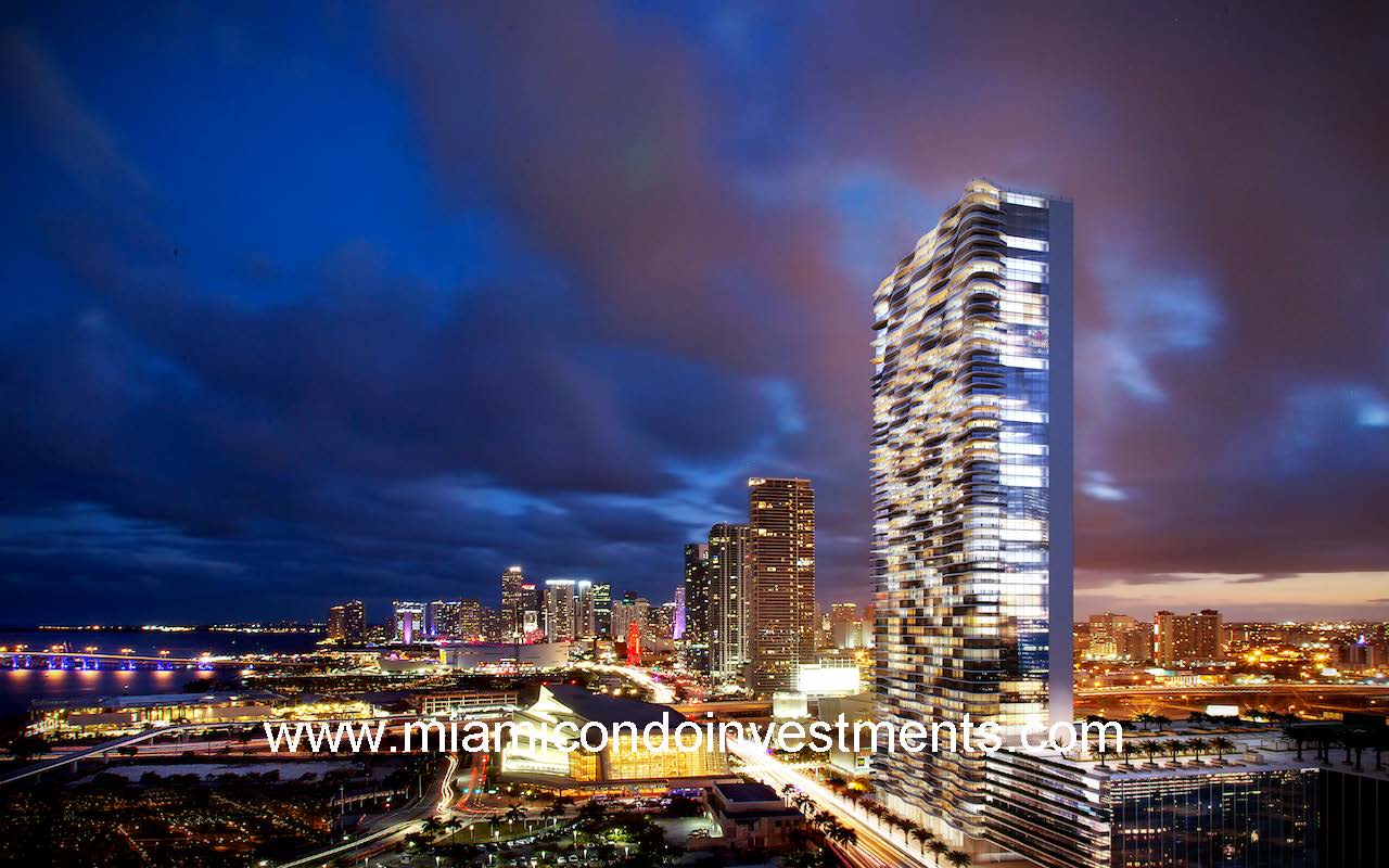 Casa Bella Nighttime Exterior