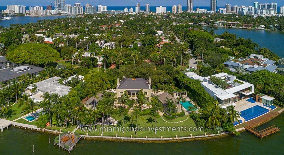 La Gorce Island waterfront estate