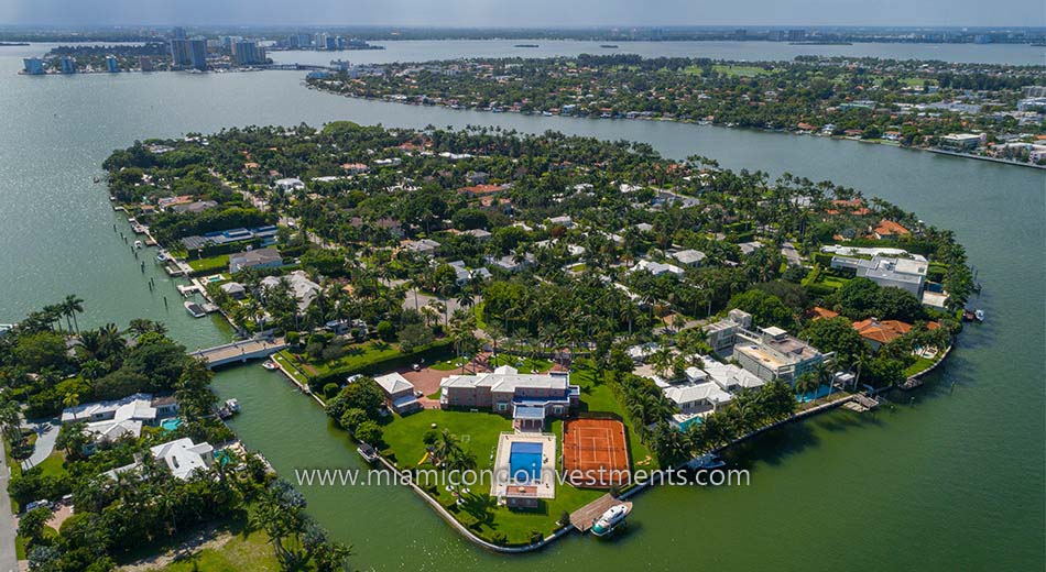 La Gorce Island waterfront home
