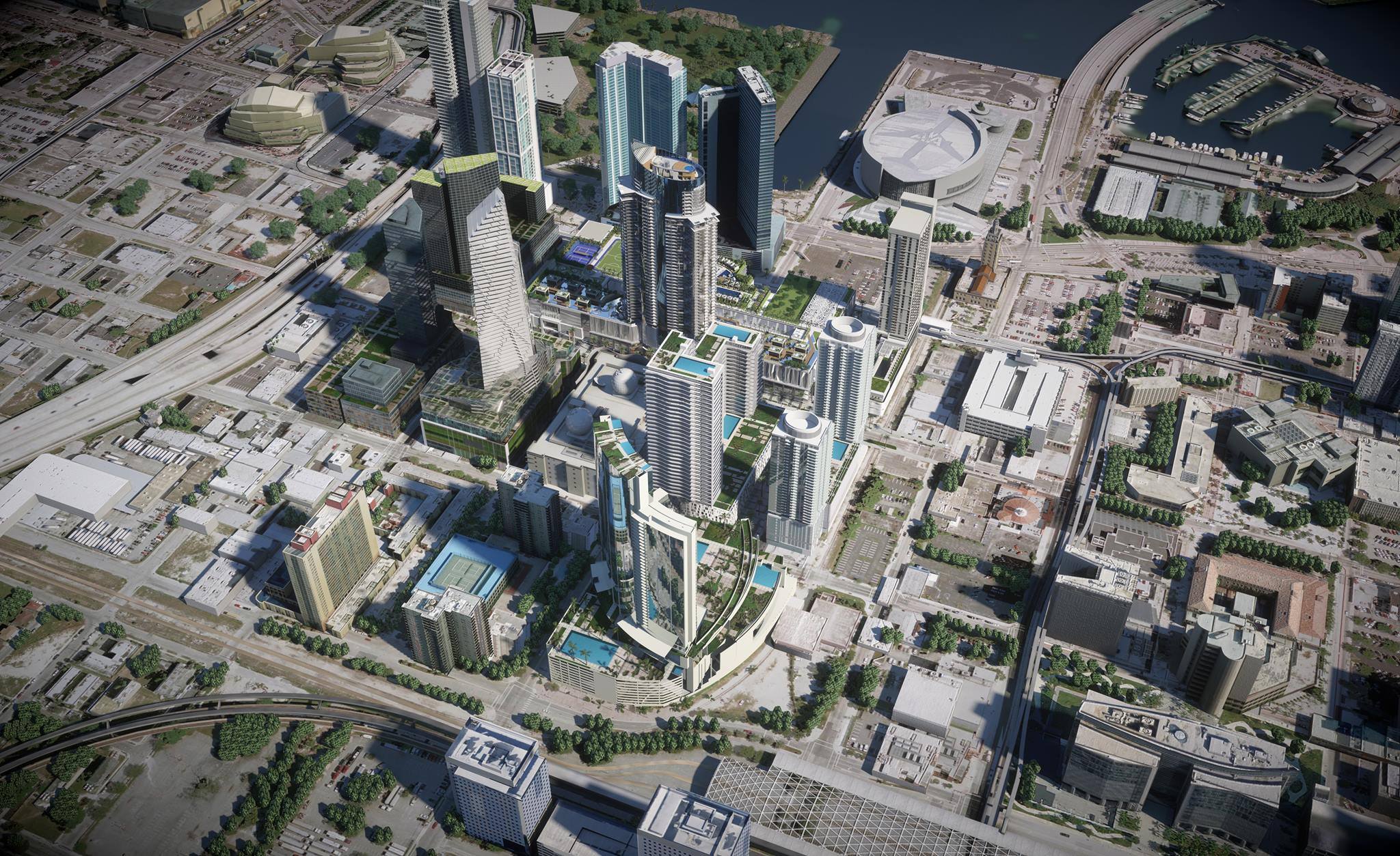 Paramount Miami Worldcenter Going Vertical In August Image