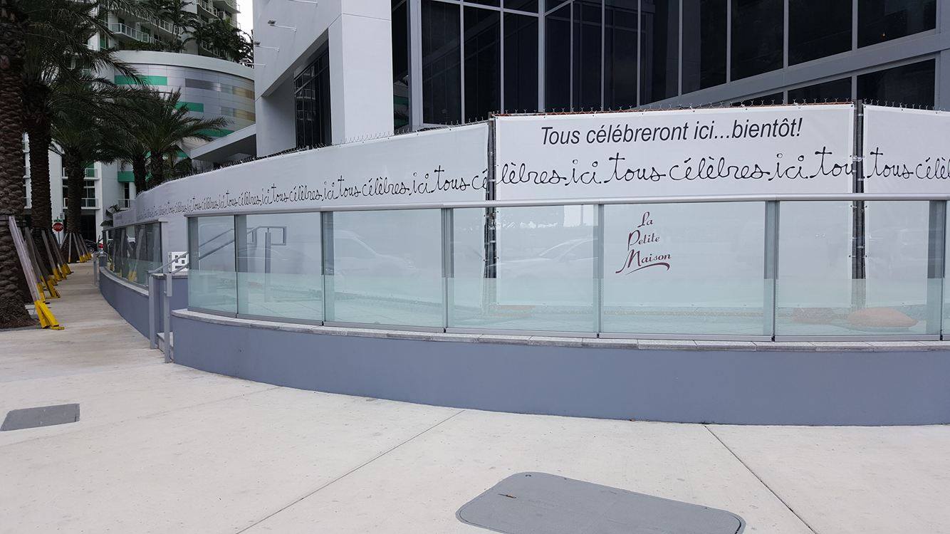 La Petite Maison Construction Signage Goes Up at BrickellHouse, Way Behind Schedule Image