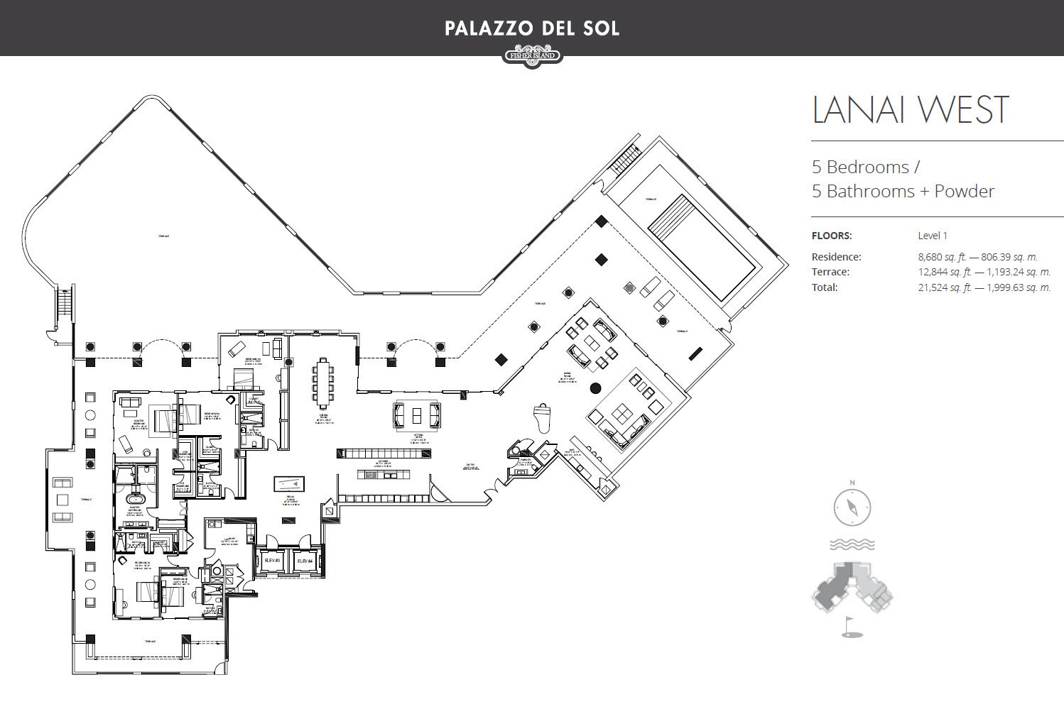 An Inside Look at the 21,000+ Square Foot Lanai Unit at Palazzo Del Sol Image