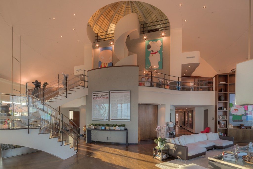 Pharrell Williams Finally Sells His Toy-Filled, Domed Penthouse at the Bristol Tower for $9.25 Million Image