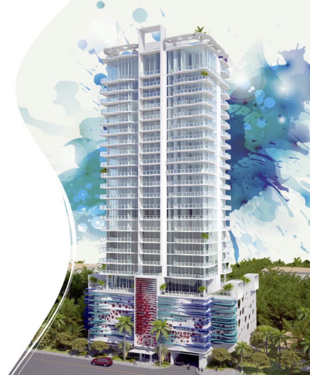 40% Sold, Rather Tacky Edgewater Condo Tower ‘Spark’ to Break Ground This Fall Image