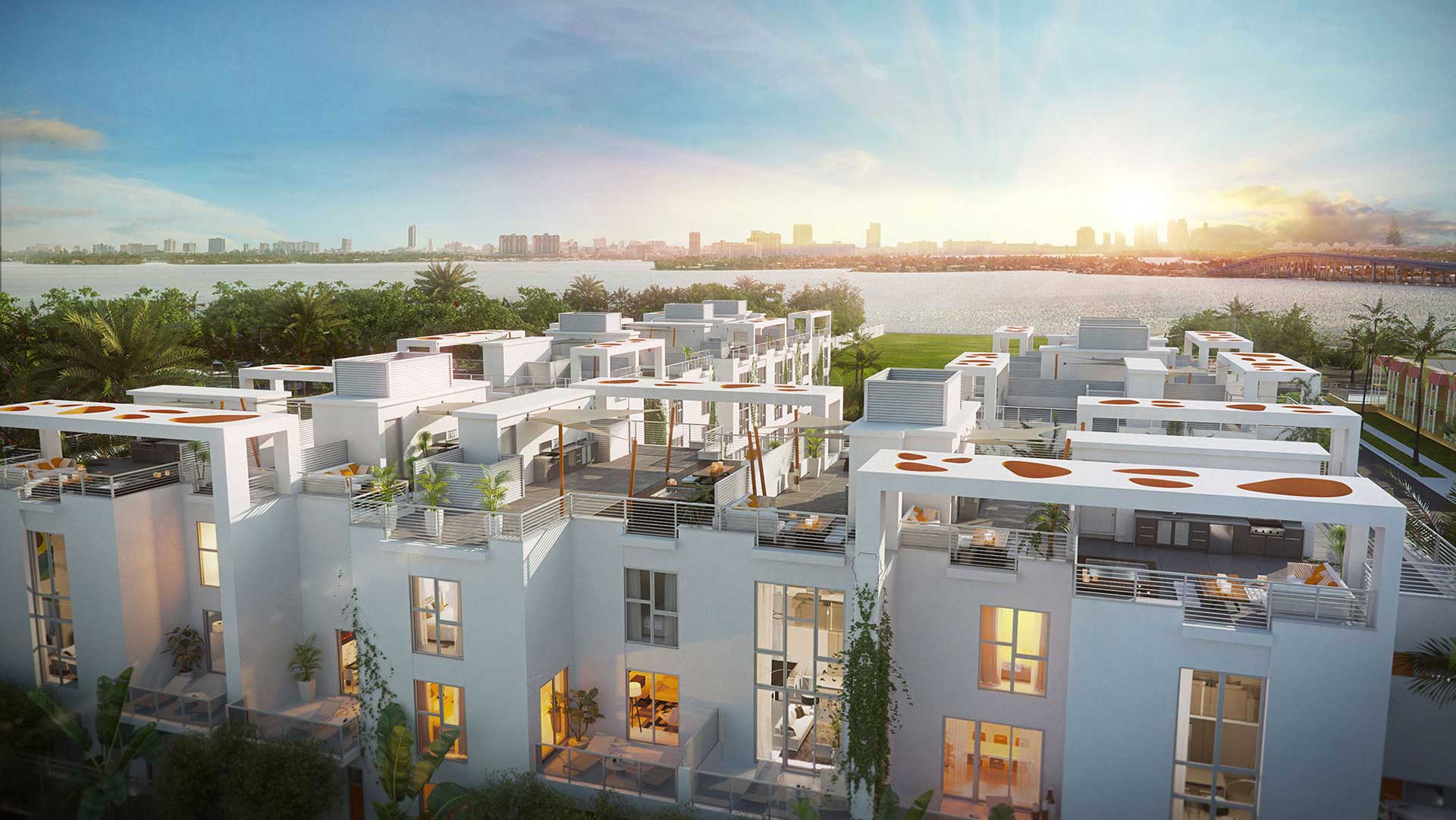 Boutique Townhouse Project ‘One Bay’ Underway in Micro-Hood East of Design District Image
