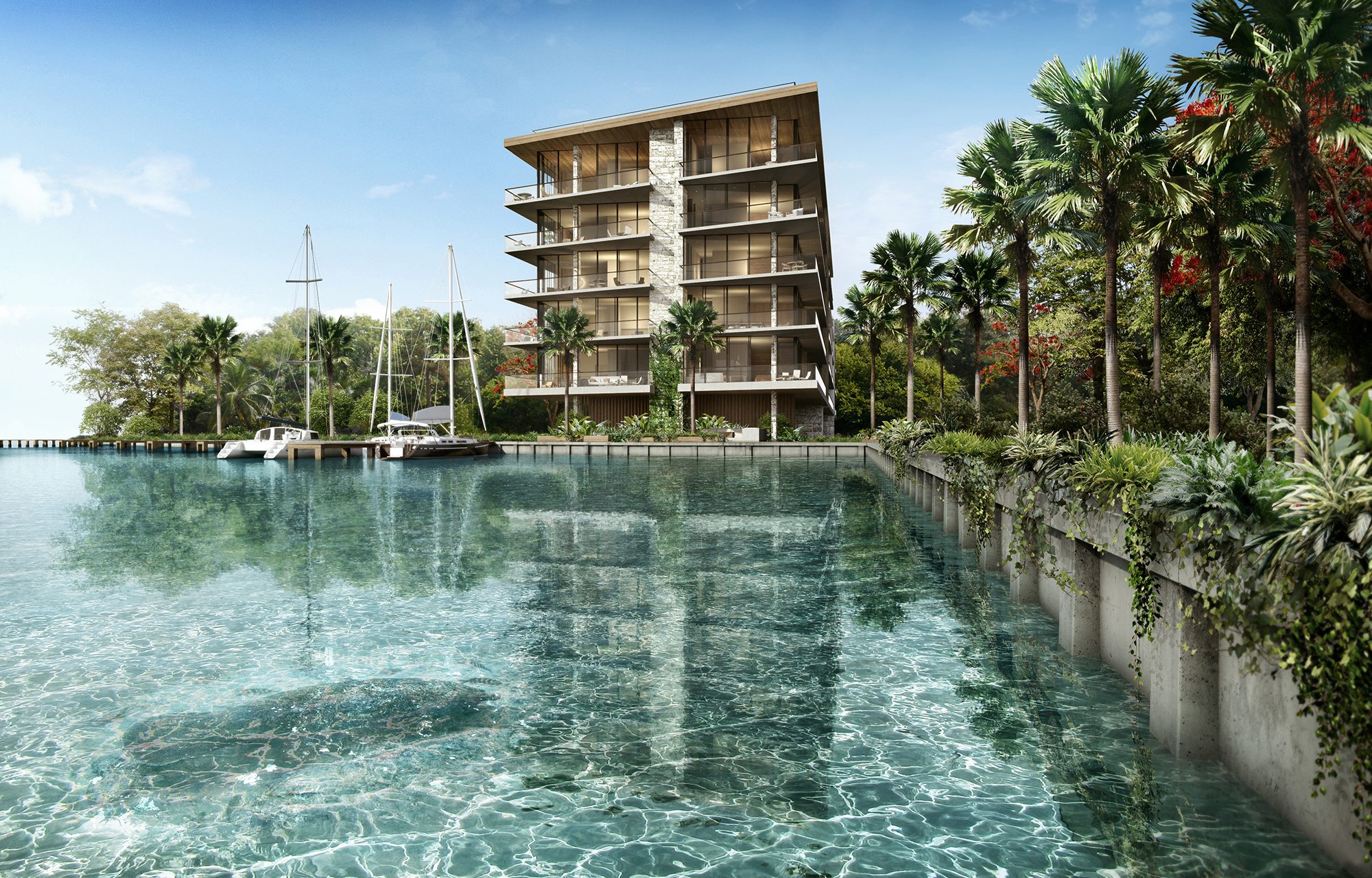 Max Strang Brings Us Waterfront Peace & Serenity At The Fairchild Coconut Grove Image