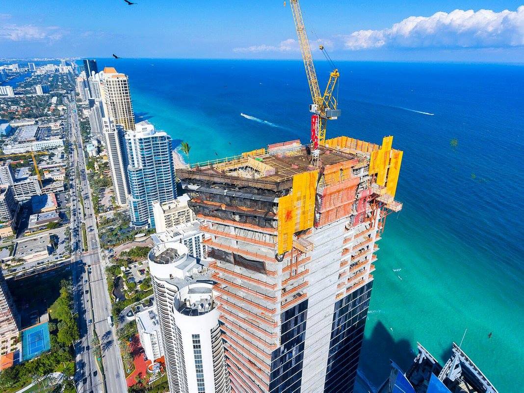 MUSE Residences in Sunny Isles Has Topped Off Image