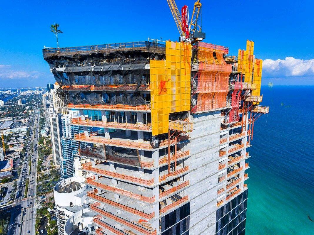 Why Do Developers Put Trees On Top Of Buildings Under Construction? Image