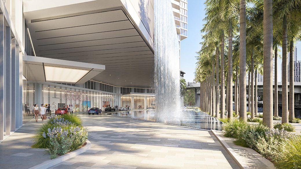 About Last Night: One River Point Debuts Lavish Sales Center Image