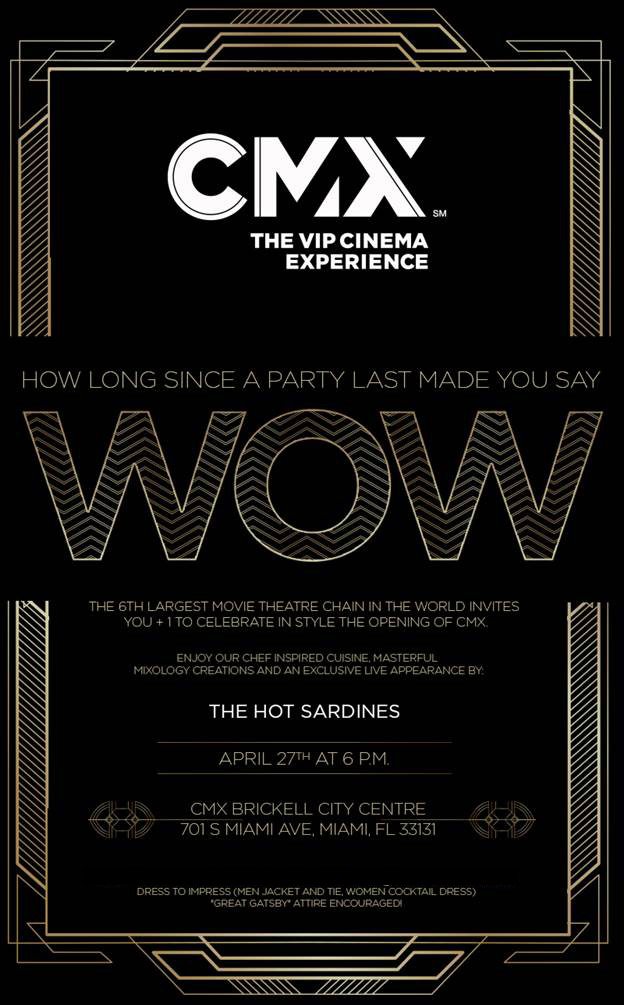 Cinemex Finally Releases Grand Opening Date! Image