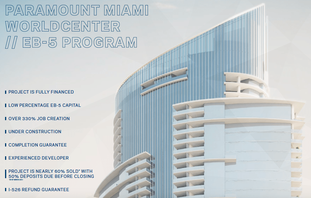 Tips For Foreign Investors Seeking EB-5 Visas & Paramount Miami Worldcenter Update Image