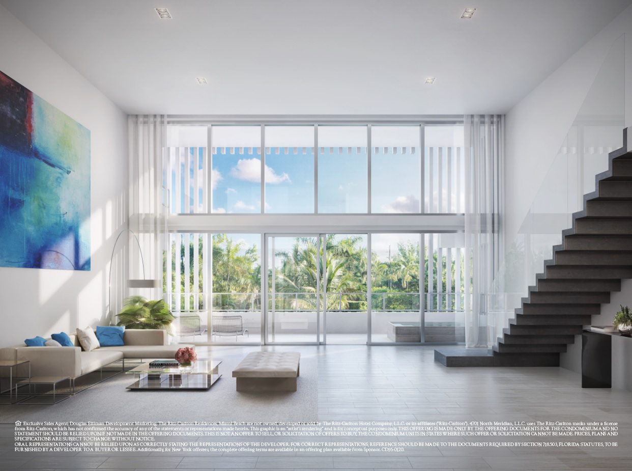 Live the Luxury Loft Life: Inside The Ritz Carlton Residences Miami Beach’s Loft Residences Image