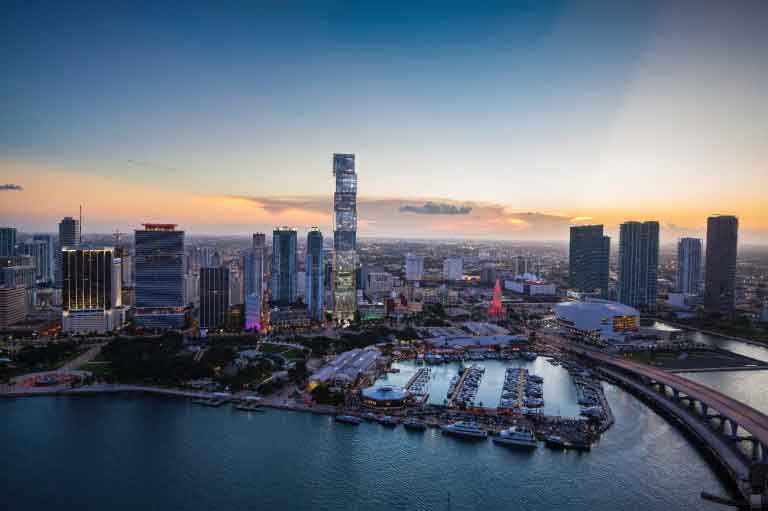 New Renderings Emerge Of PMG’s New Supertall Condo Tower At 300 Biscayne Image