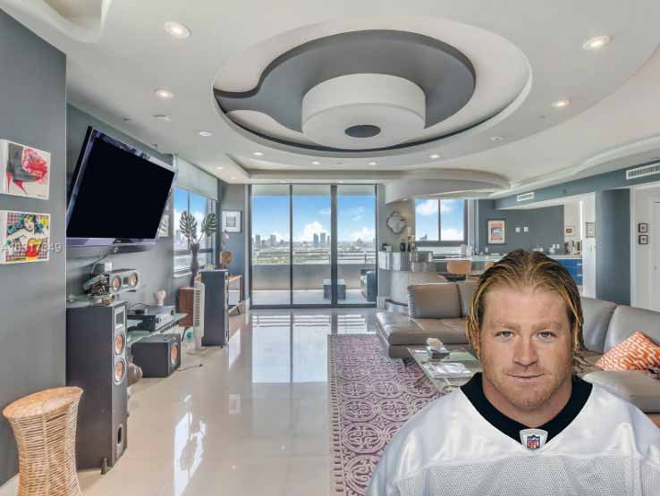 Jeremy Shockey Reduces Price Of South Beach Bachelor Pad Image