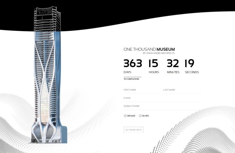 When Will One Thousand Museum Be Completed? Image