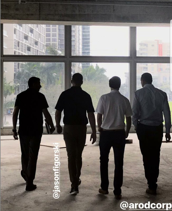 Alex Rodriguez Visits Midtown Miami for Possible Second Site of UFC Gym Image