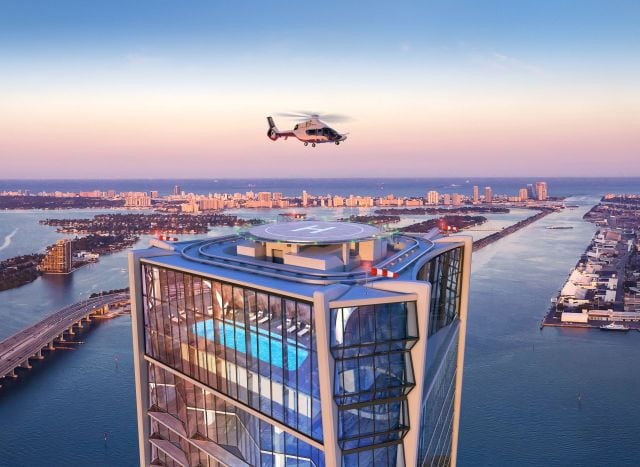 1000 Museum Drone Footage from Helipad (Video) Image