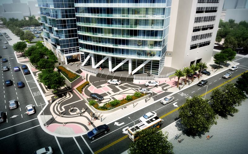 Marina Blue’s New Valet Drop-off Area Scheduled to be Completed in 5 Weeks Image