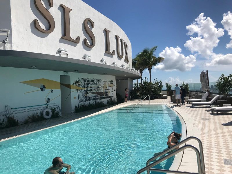 SLS Lux Rooftop Pool Deck is Officially Open Image