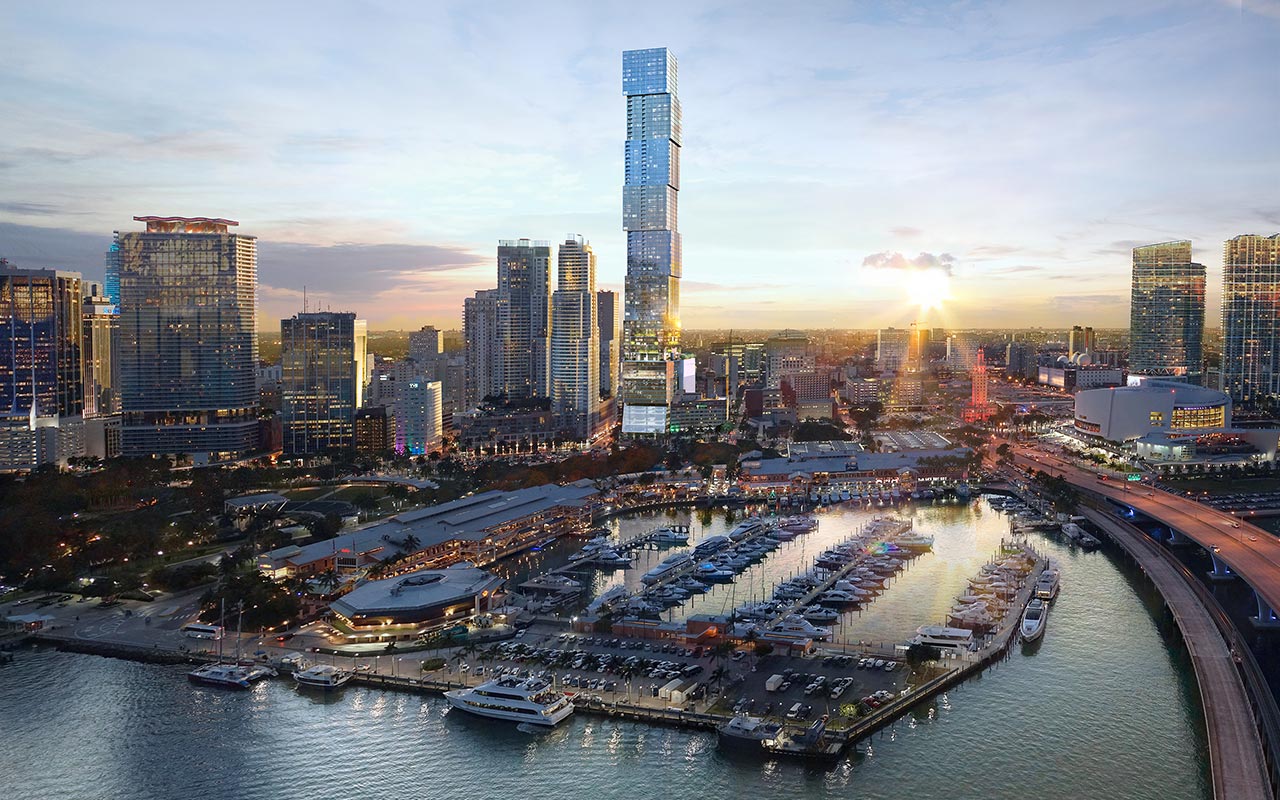 Foundation Milestone Achieved at Waldorf Astoria Hotel & Residences in Downtown Miami Image