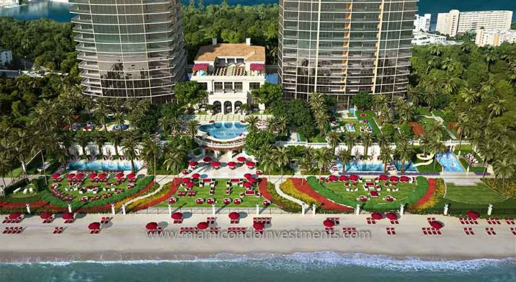 Construction Update -Estates of Acqualina Tops Off Construction Image