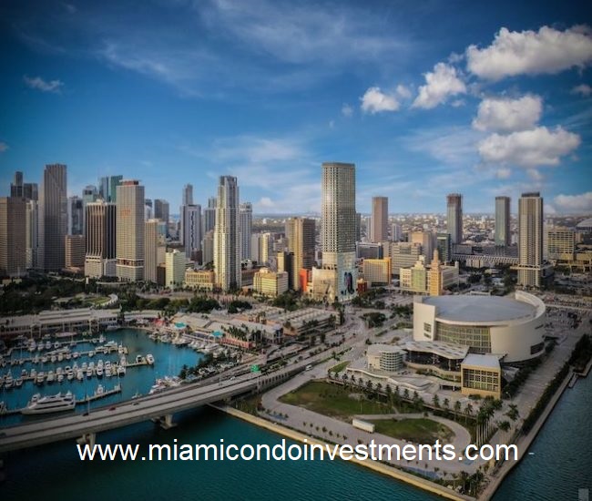 49-Story Tower- Society Biscayne Tops off Construction in Downtown Miami Image