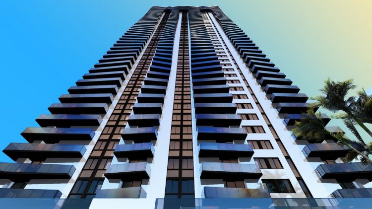 Melo Group Tops Off on Downton 1st Tower Image