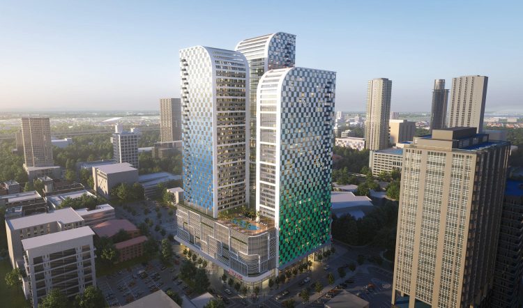 Plans for 3 Tower Project at College Station Garage Location Moves Forward Image