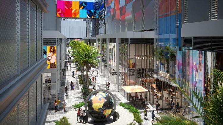 Spinning Pan Am Globe Installed at Miami “World”center Image