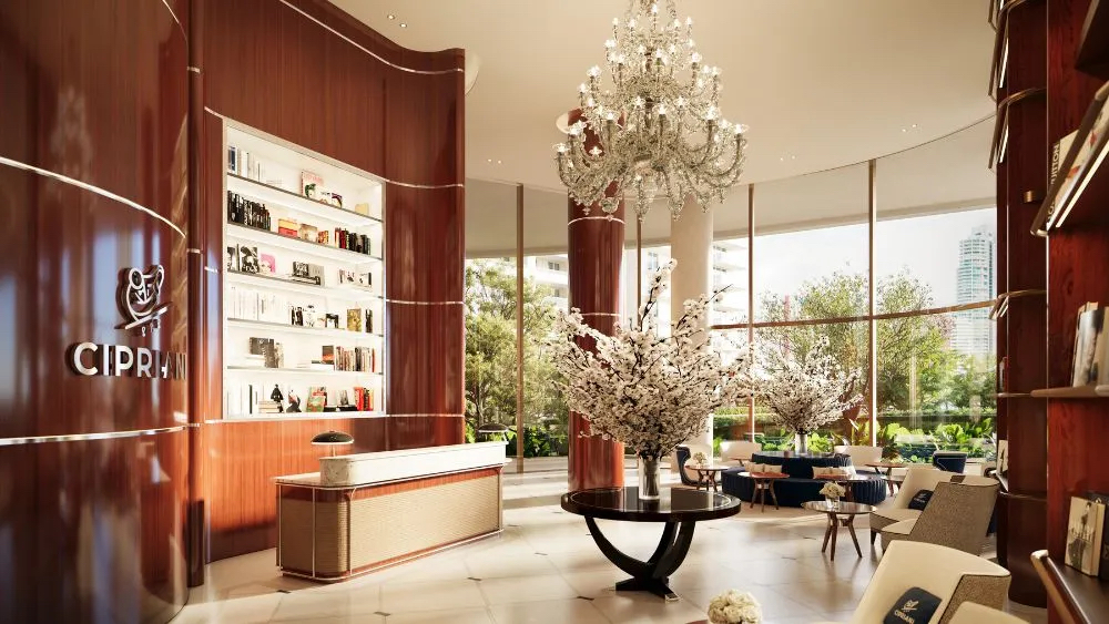 Cipriani Residences Miami Reveals New Interior Renderings Image