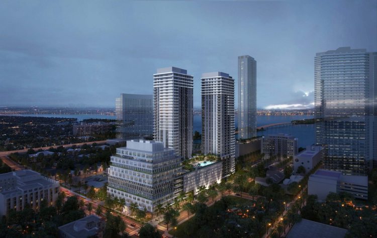 3 Tower Development Proposed at 3333 Biscayne Boulevard Image