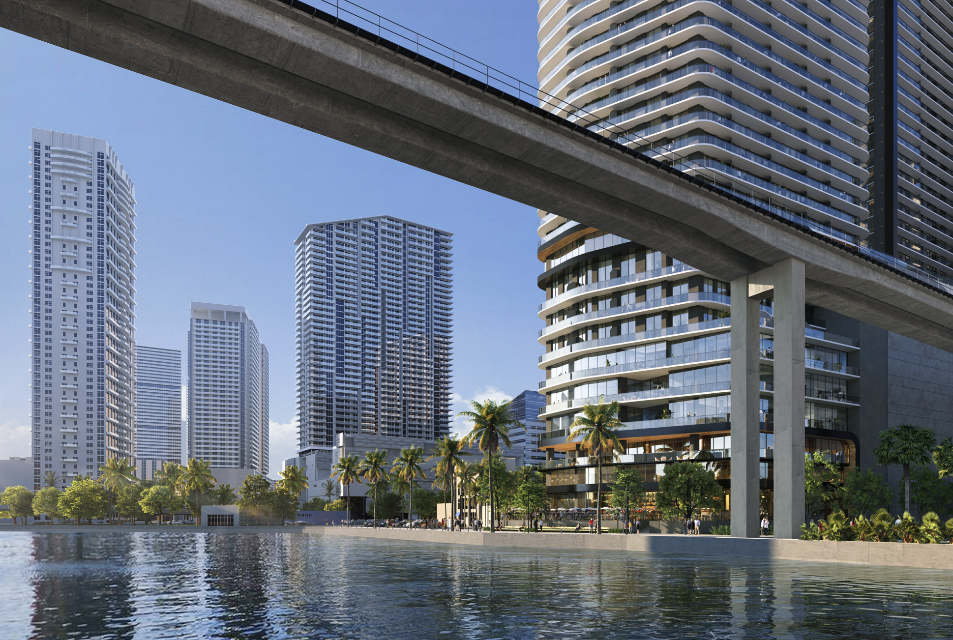 Two Roads Development Joins Harvey Hernandez for One Brickell Riverfront Project Along Miami River Image