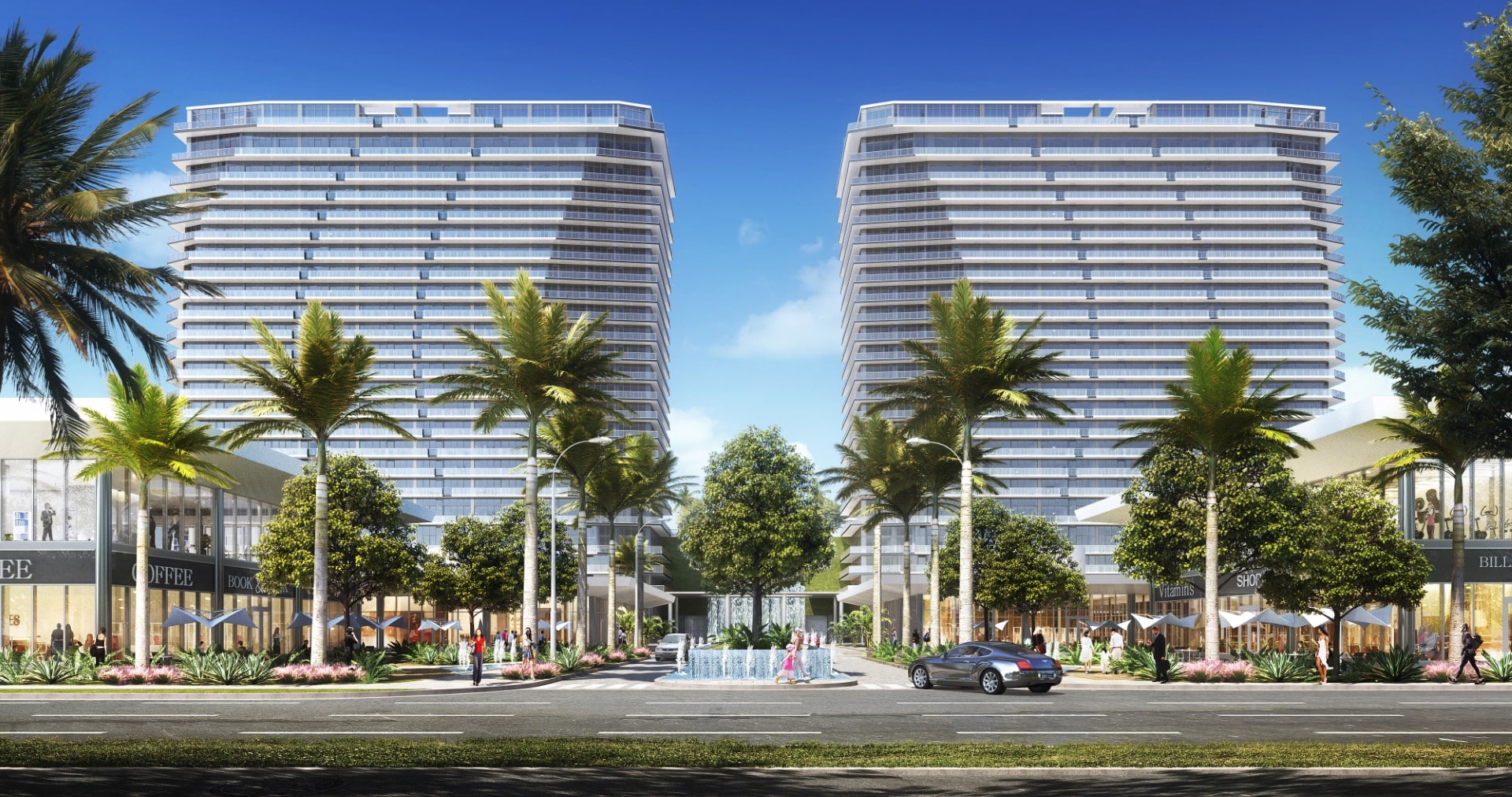 Milestone Reached: Glass Installation Begins on Oasis Hallandale’s West Tower Image