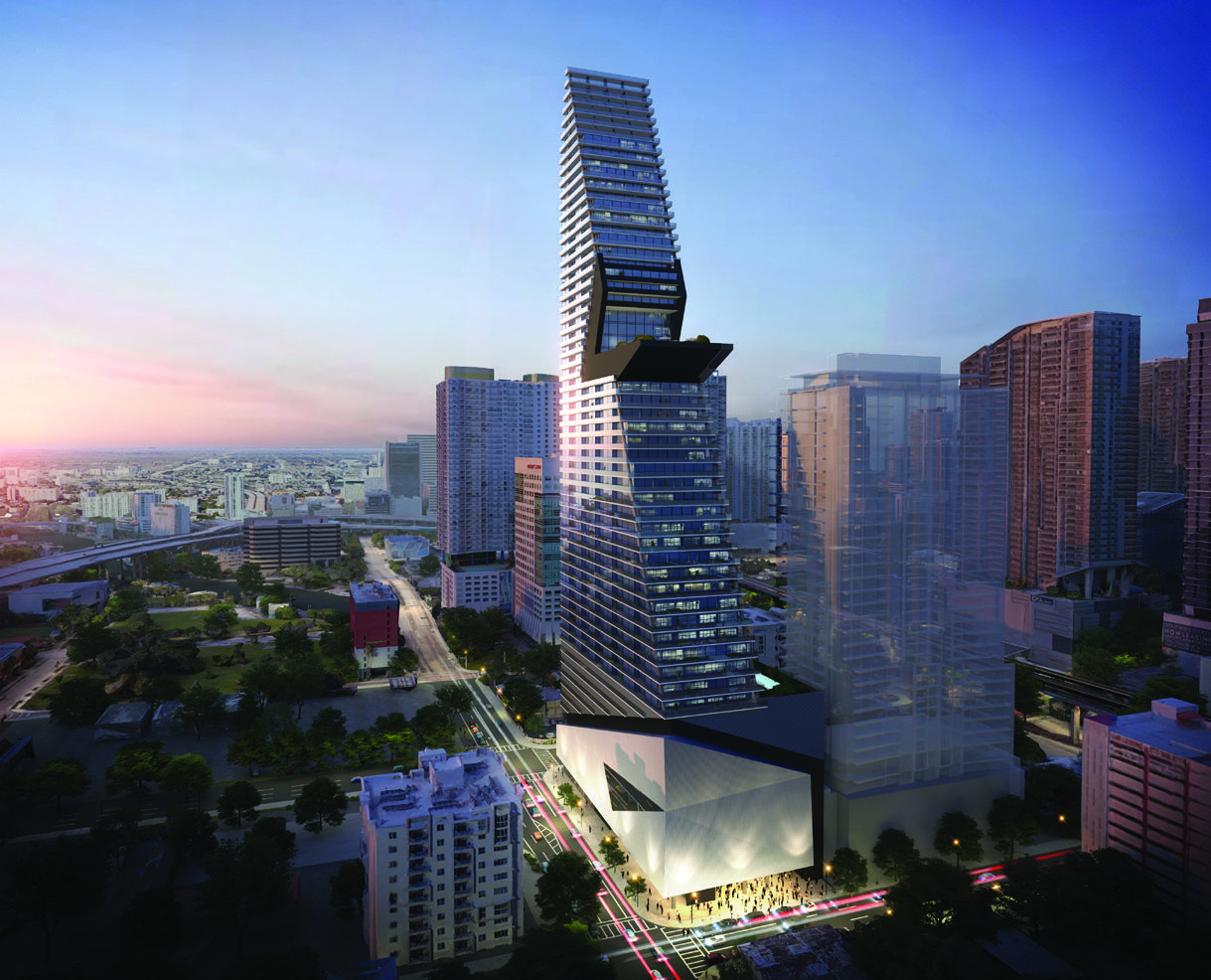 Calle 8 in Brickell Submits Building Height Plans to FAA Image