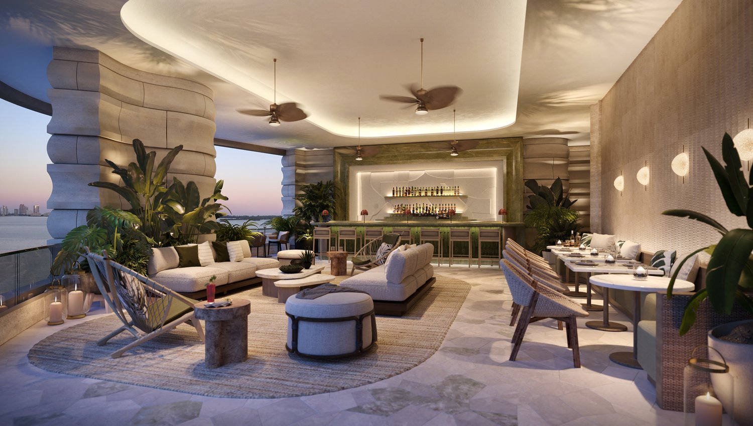 New Renderings Revealed for St. Regis Residences Miami Sales Gallery Image