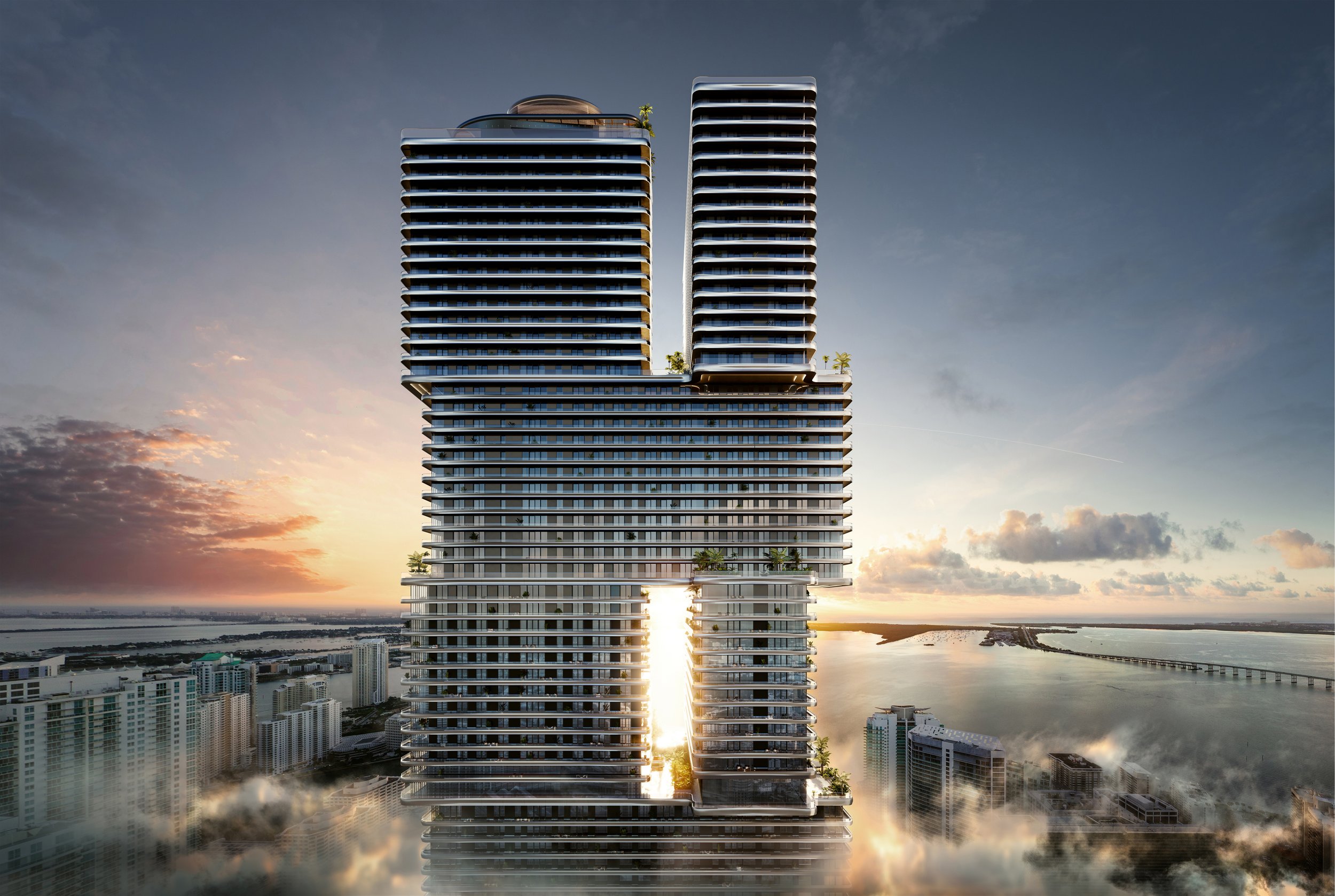 Brickell’s Mercedes Benz Places Breaks Ground on Second Tower as Construction Progresses Image