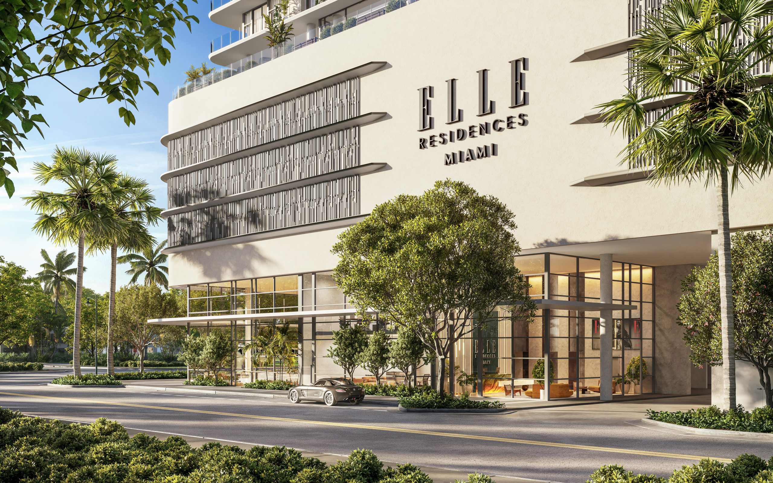 ELLE Unveils ELLE Residences Miami-A Stylish 25-Story Luxury Tower in Edgewater Image