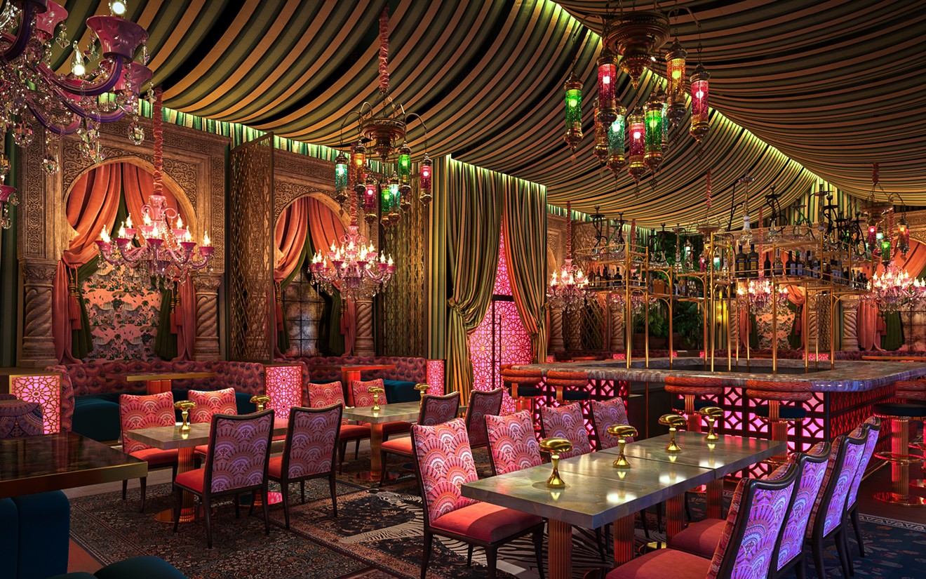 French Moroccan Supper Club to Open in Miami in Late Summer 2024-Habibi Miami Image