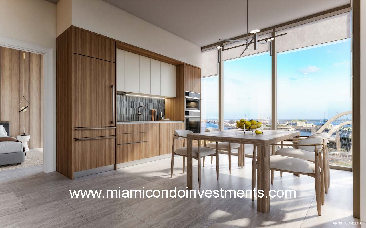 14ROC Miami Kitchen and Dining Room