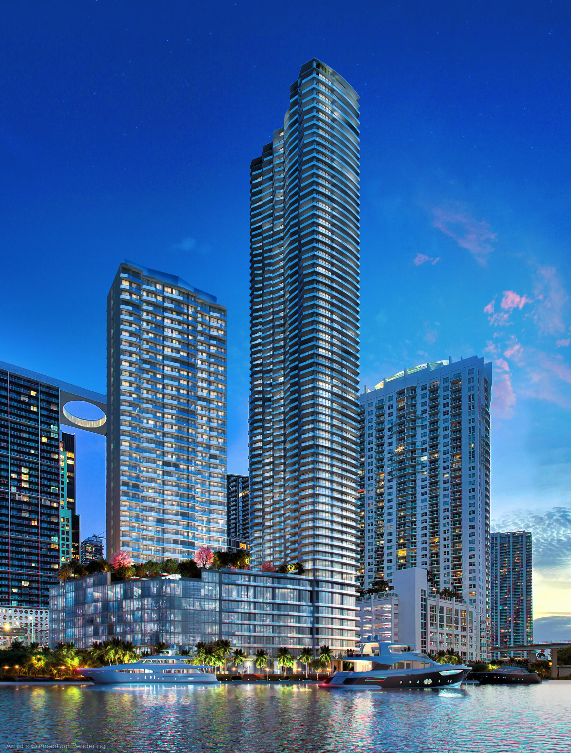 Baccarat Residences Brickell Continues to Rise, Nears Skyline Dominance Image