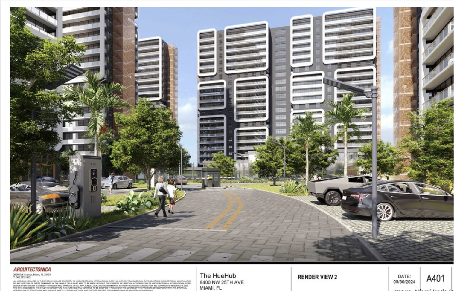 HueHub: A Massive Mixed-Use Project Planned for Miami-Dade County Image