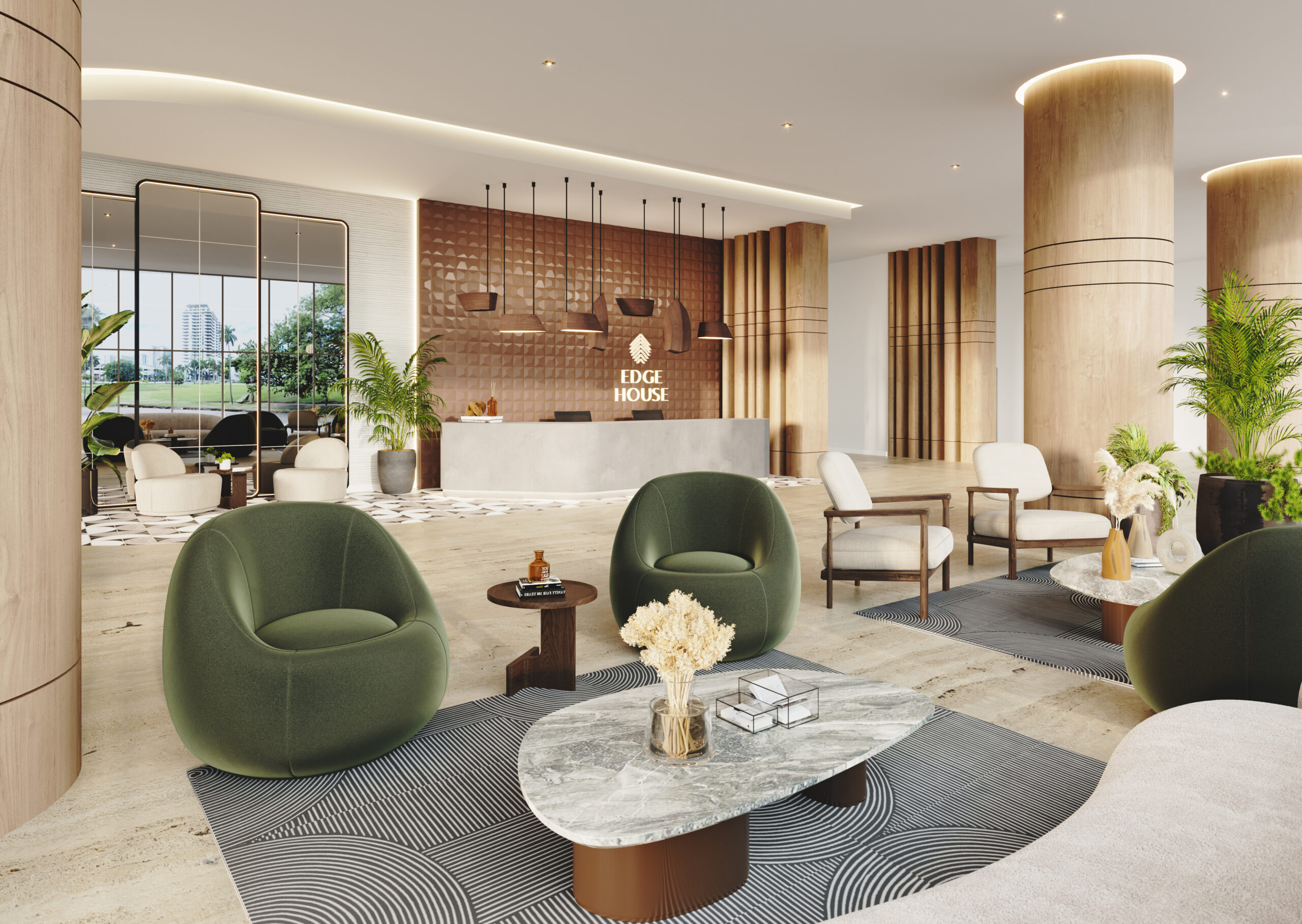 New Renderings Unveil Amenities for 57-Story Edge House Miami in Edgewater Image