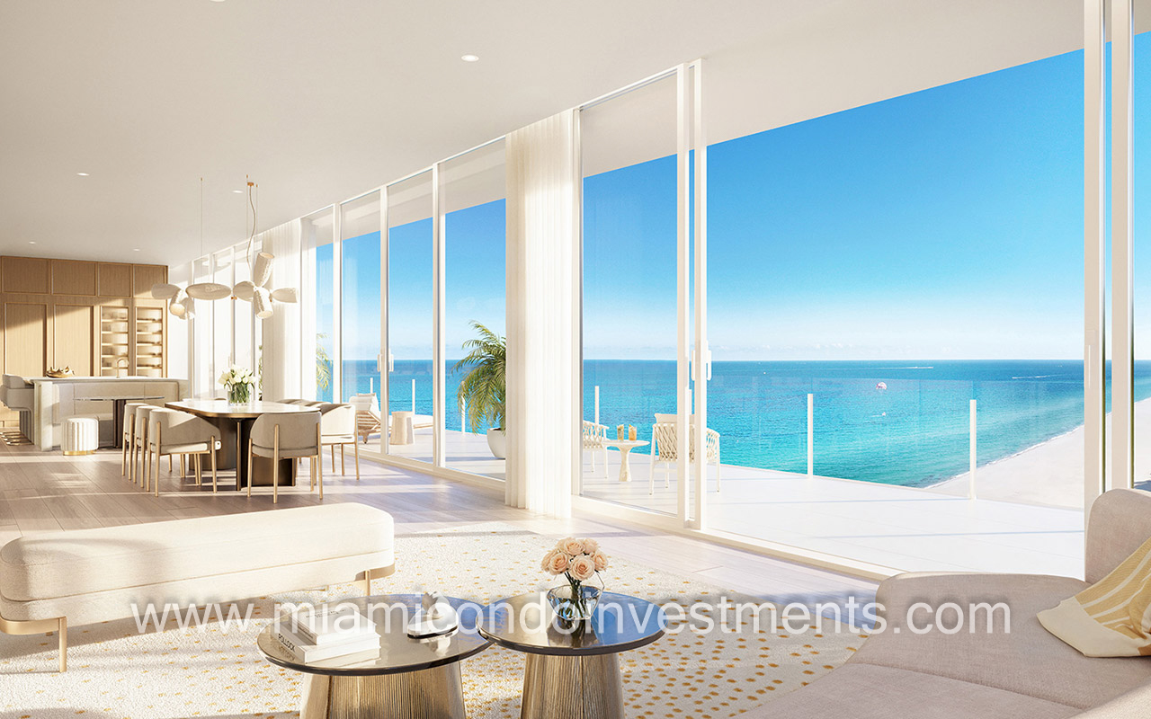 Ritz-Carlton Residences South Beach ocean views
